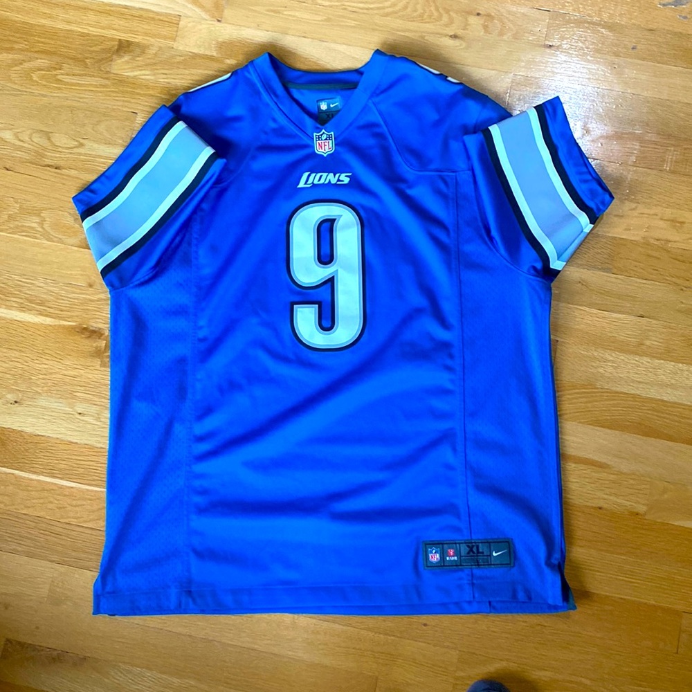 Detroit Lions Stafford Jersey NWOT men’s XL NFL Nike